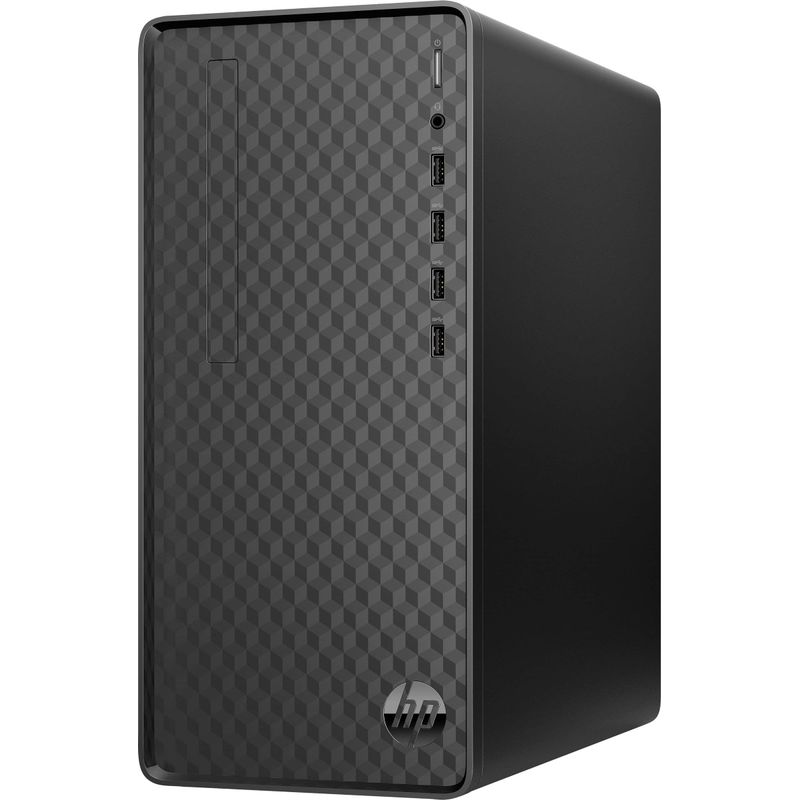 HP - Desktop - AMD Ryzen 3 - 8GB Memory - 256 GB SSD - Dark Black