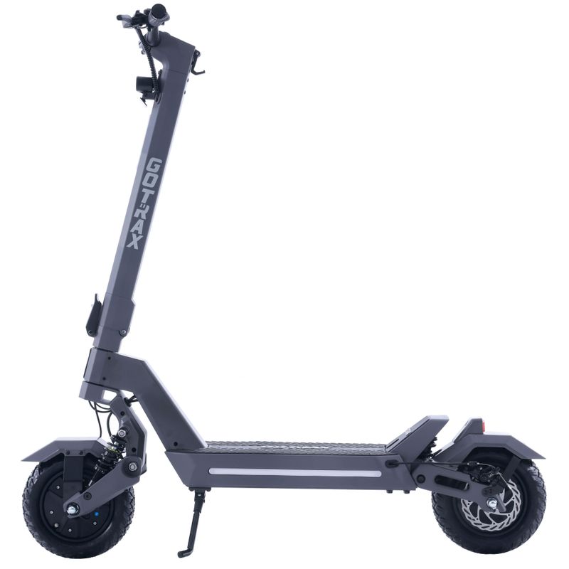 GoTrax - RAPTOR Electric Scooter w/28 mi Max Operating Range & 30mph Max Speed - Gray