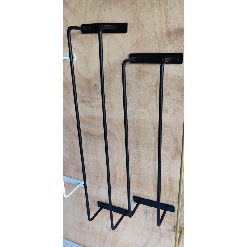 Tiercel Metal Towel Rack Set Of 2 Black