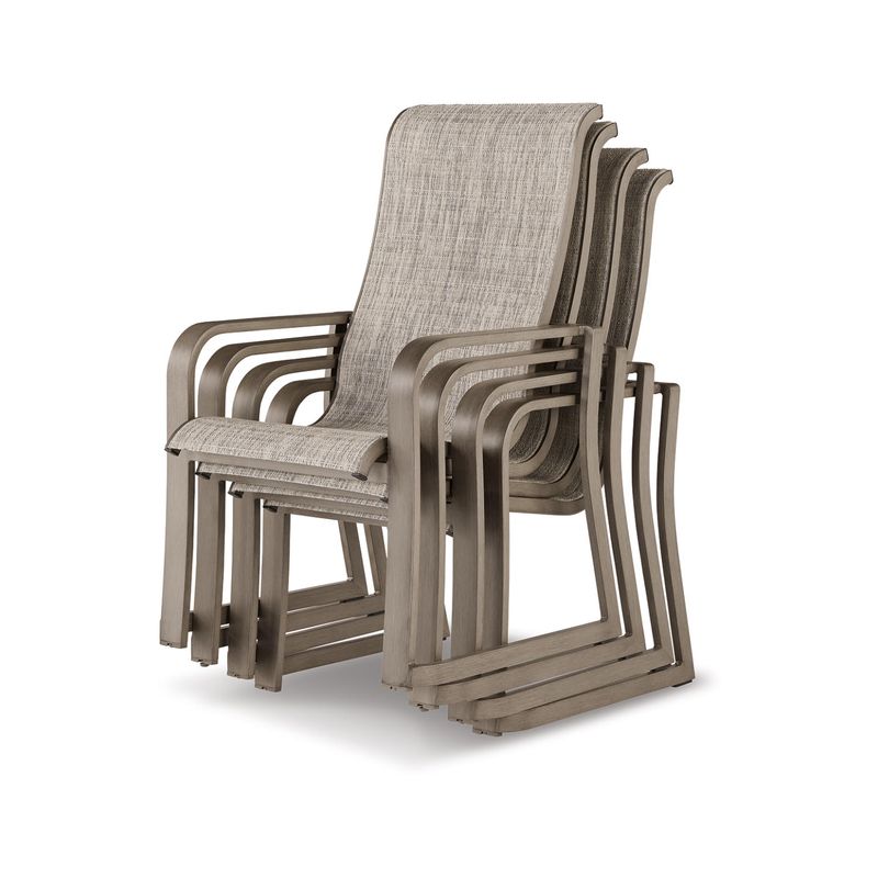 Beach Front Sling Arm Chair (Set of 4)
