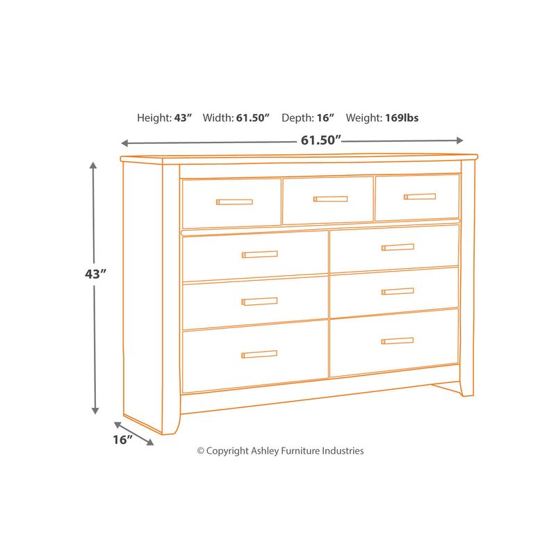 Brinxton Seven Drawer Dresser