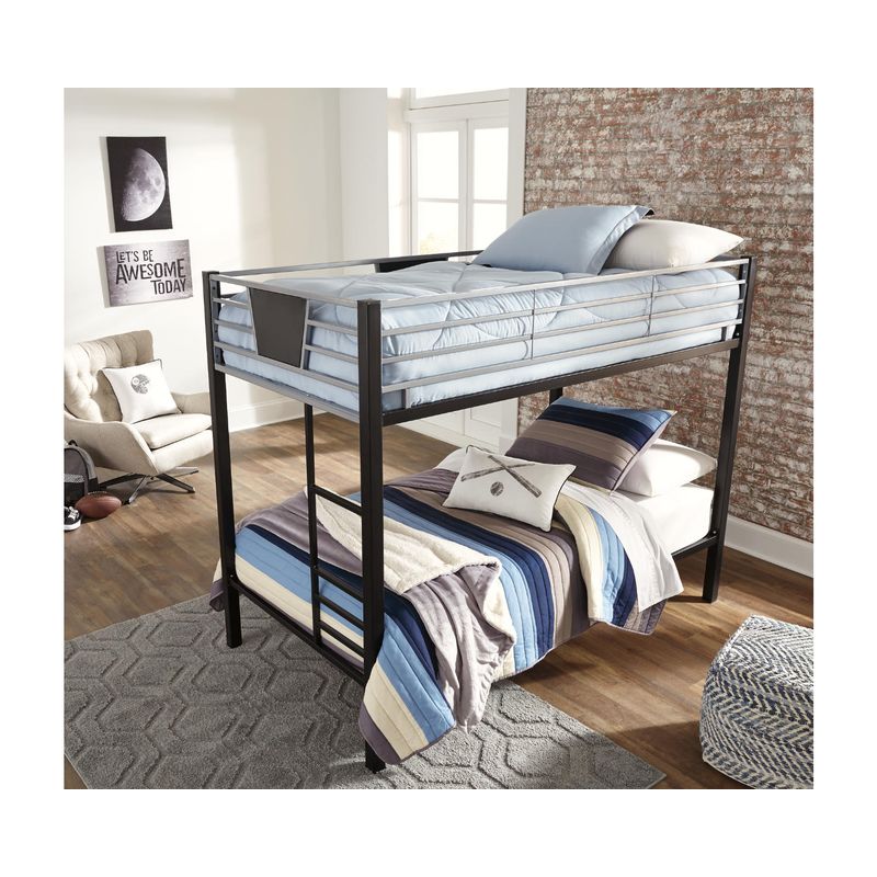 Dinsmore Twin/Twin Bunk Bed w/Ladder