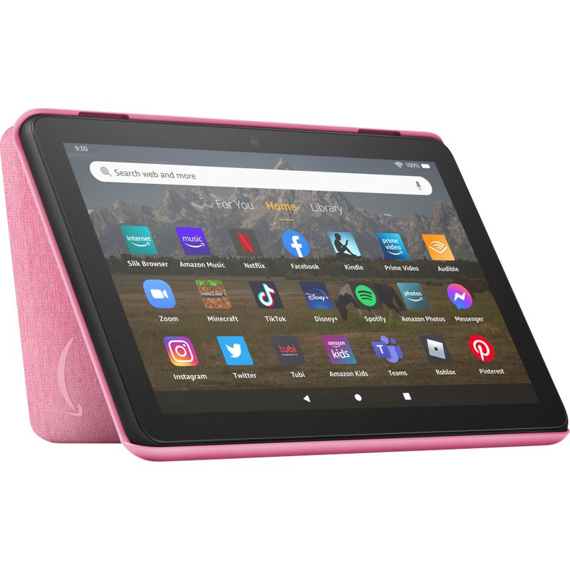 Amazon Fire HD 8 Tablet Cover (Only compatible with 12th generation tablet) - Rose