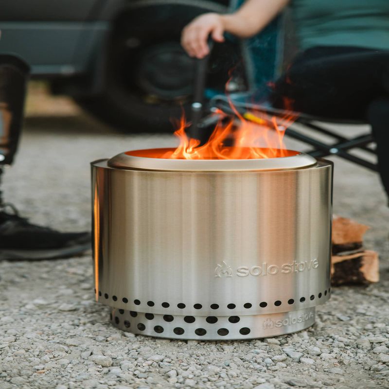 Solo Stove - Ranger + Stand & Shelter 2.0 Bundle - Stainless Steel