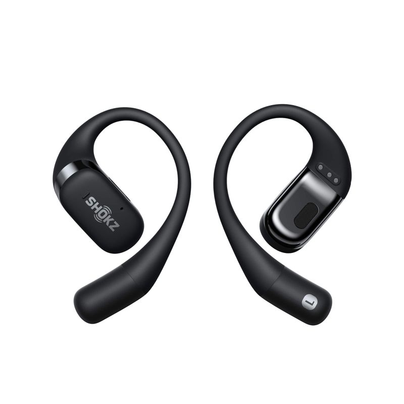 Shokz - OpenFit Open-Ear True Wireless Earbuds - Black