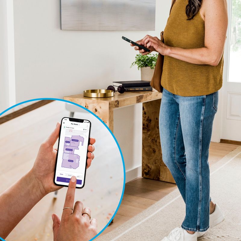 Shark - Matrix Self-Emptying Robot Vacuum with Precision Home Mapping and Extended Runtime, Wi-Fi Connected - Black