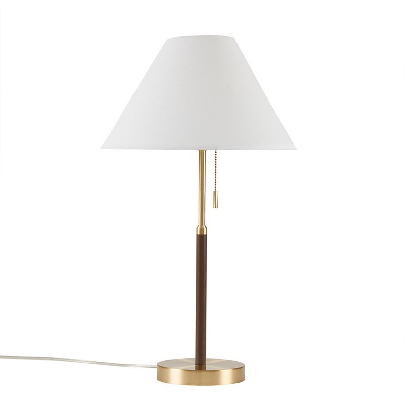 Gold/Brown Bromley Two Tone Pull-chain Table Lamp
