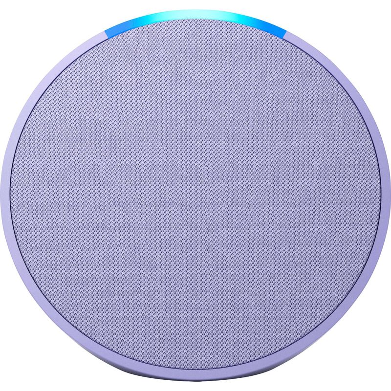 Amazon - Echo Pop (1st Generation) Smart Speaker with Alexa - Lavender Bloom