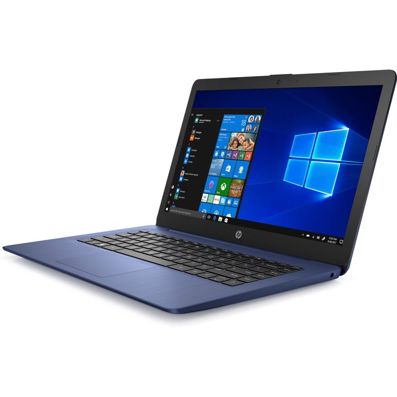 HP 14-CB Stream 14" Intel Celeron N4000 1.1GHz 4GB RAM 64GB eMMC Bluetooth Webcam Windows 10 Home Blue(Refurbished)