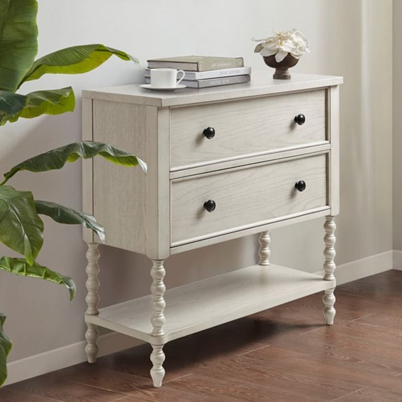 Natural Beckett 2 Drawer Accent Chest