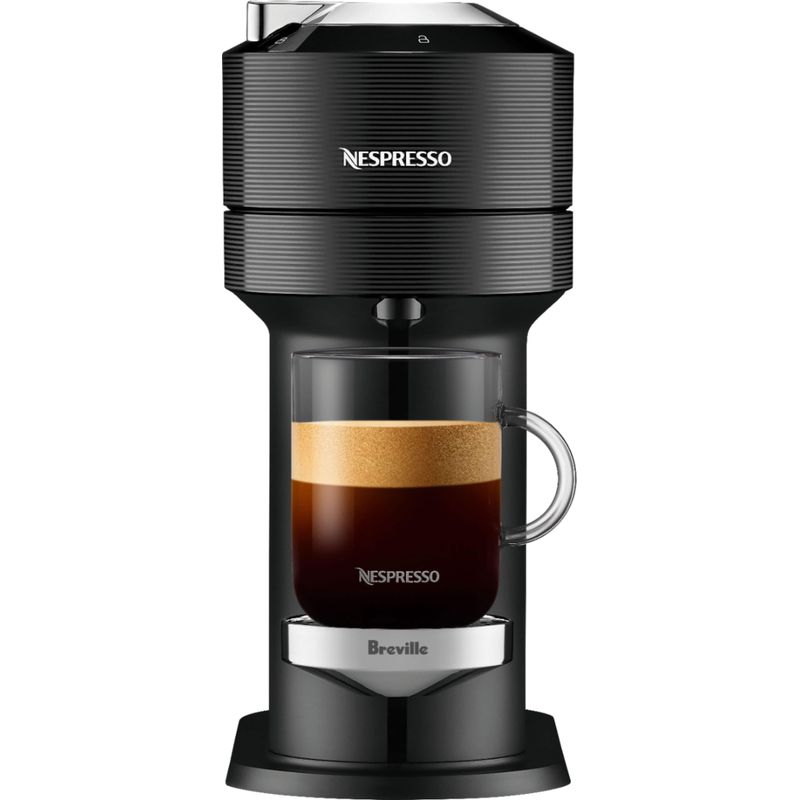 Nespresso - Vertuo Next Premium by Breville with Aeroccino3 - Classic Black