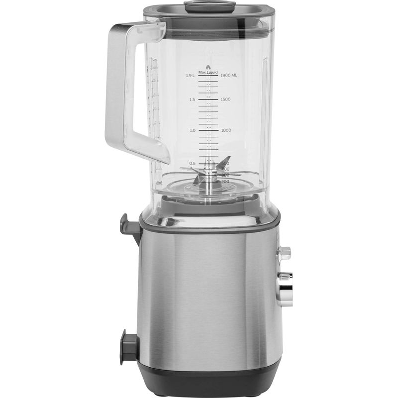 GE - 5-Speed 64-Oz. Blender with Blender Cups - Stainless Steel
