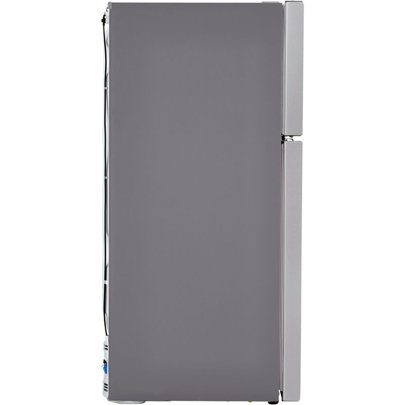 LG 20-Cu. Ft. Refrigerator with Top-Mount Freezer, Stainless Steel