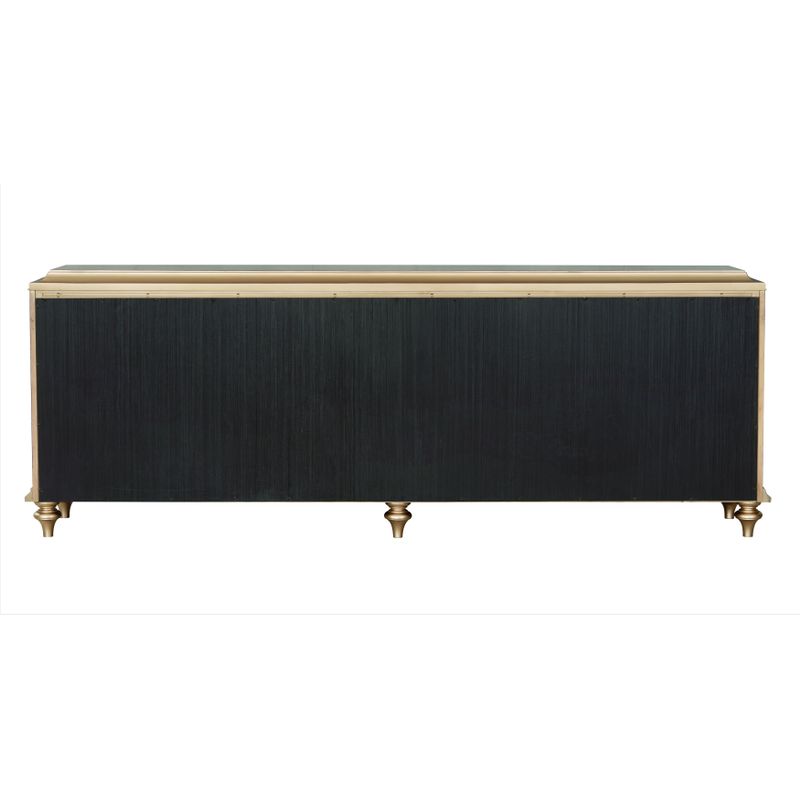 ACME Direct Only Console Cabinet, Brown Finish
