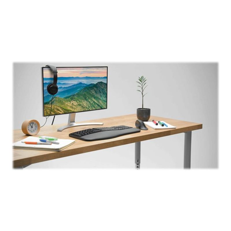 Kensington Pro Fit Ergo Wireless Keyboard and Mouse - keyboard and mouse set - US - black Input Device