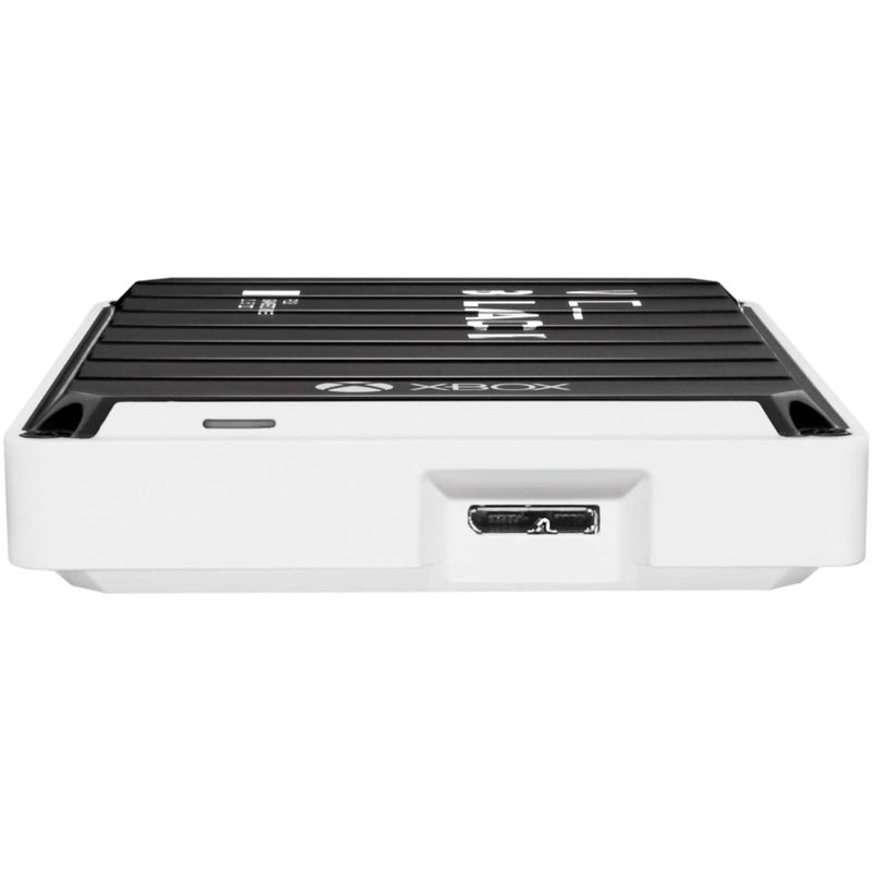 WD - BLACK P10 Game Drive for Xbox 5TB External USB 3.2 Gen 1 Portable Hard Drive - Black With White Trim