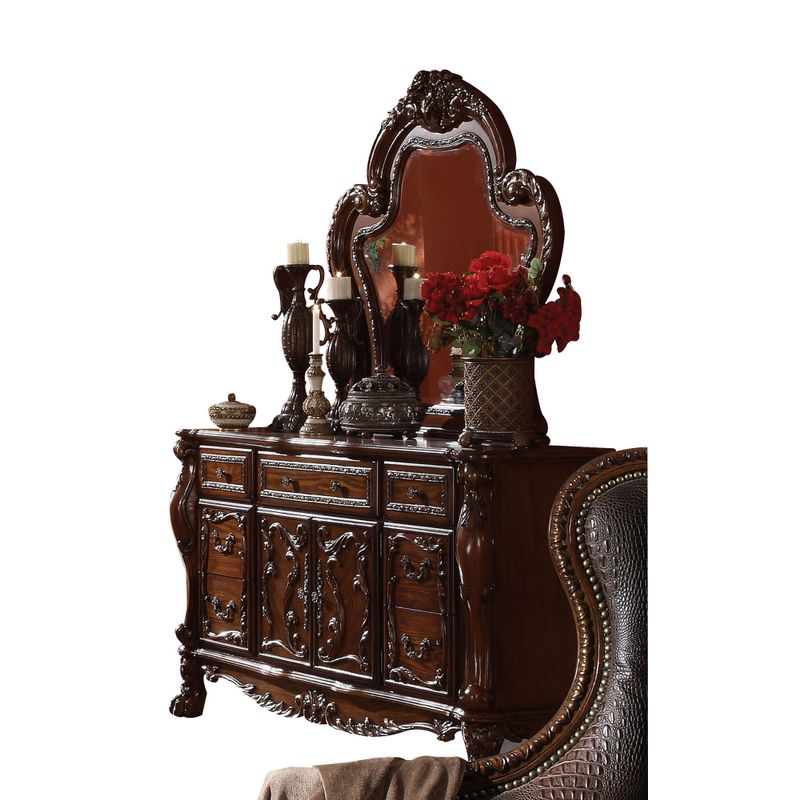 ACME Dresden Dresser/Server, Cherry Oak