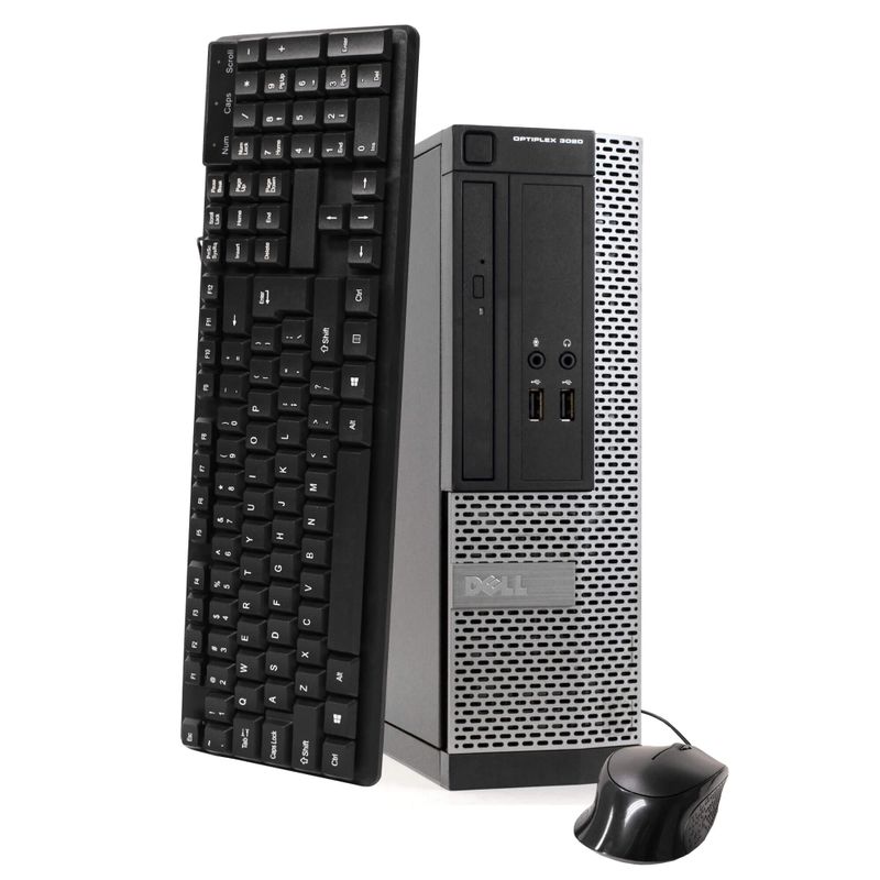 Dell Optiplex 3020 Desktop Computer, 3.2 GHz Intel i5 Quad Core, 8GB DDR3 RAM, 512GB SSD, Windows 10 Professional 64bit, 22in LCD (Refurbish