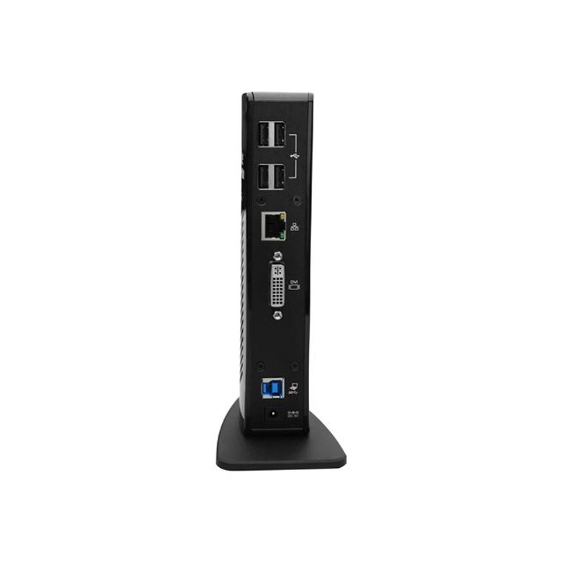 Plugable UD-3900 - docking station - USB 3.0 - DVI HDMI - 1GbE