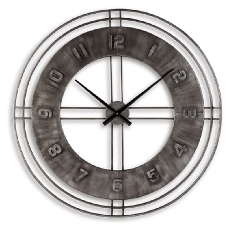 Antique Gray Ana Sofia Wall Clock