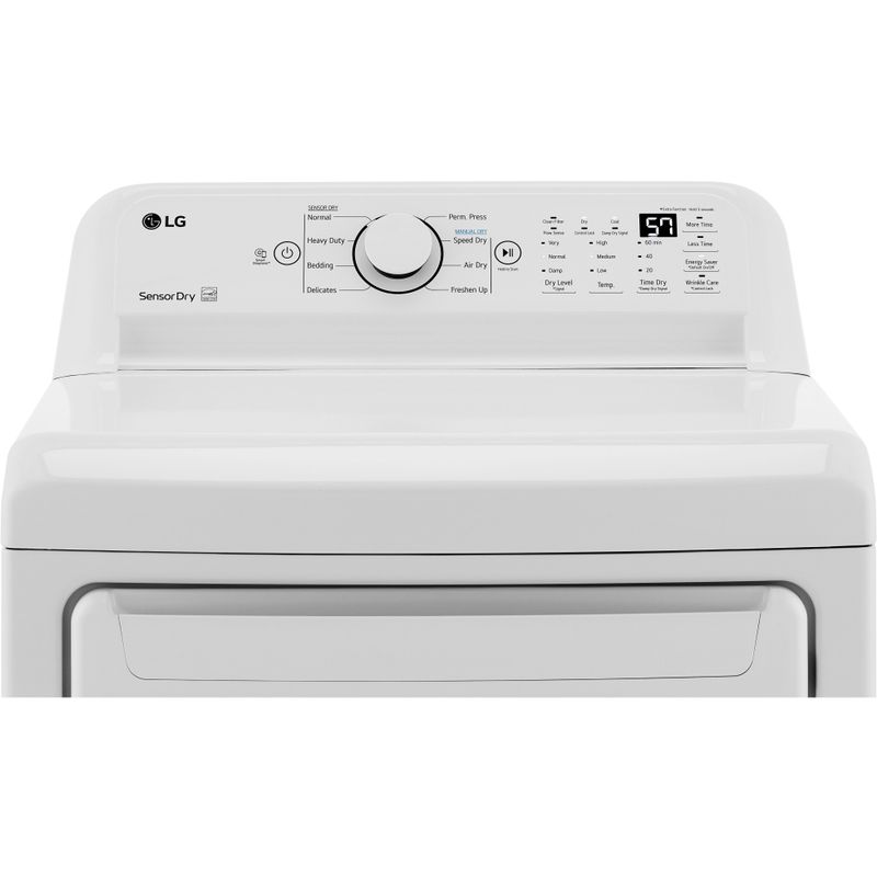 LG Electronics 7.3-Cu. Ft. Ultra Large Capacity Gas Dryer with Sensor Dry Technology