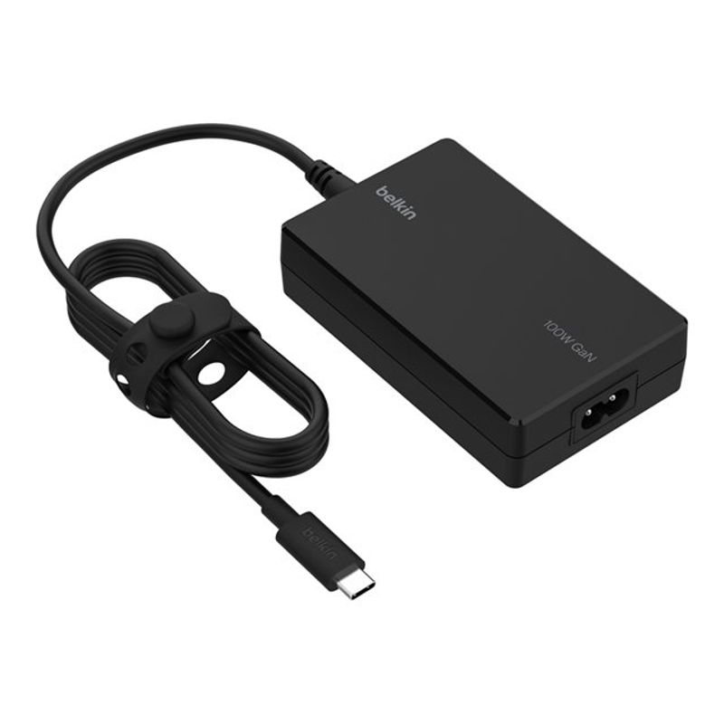Belkin Connect power adapter - GaN technology - 24 pin USB-C - 100 Watt