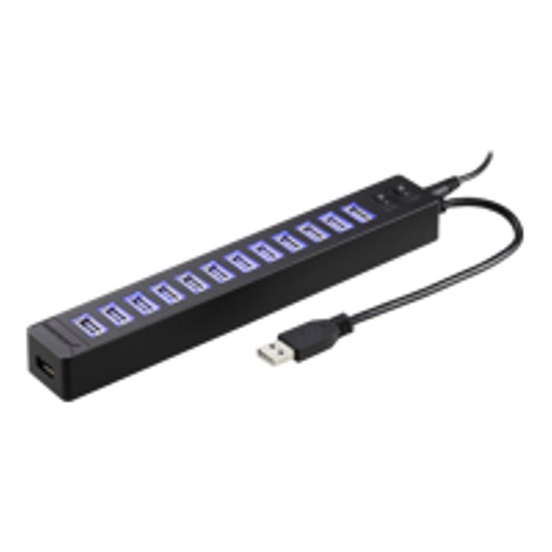 Sabrent HB-U14P - hub - 13 ports