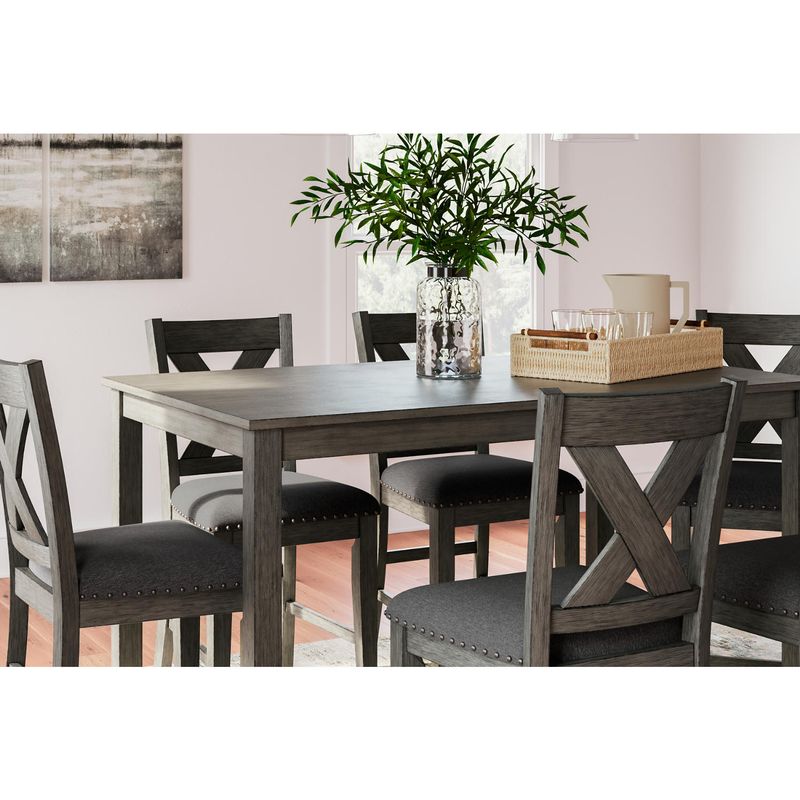 Caitbrook Counter Height Dining Table and Bar Stools (Set of 7)