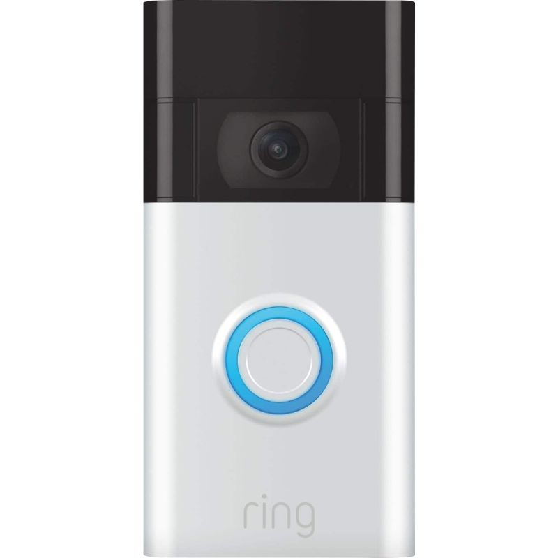 Ring - Video Doorbell (2020 Release) - Satin Nickel