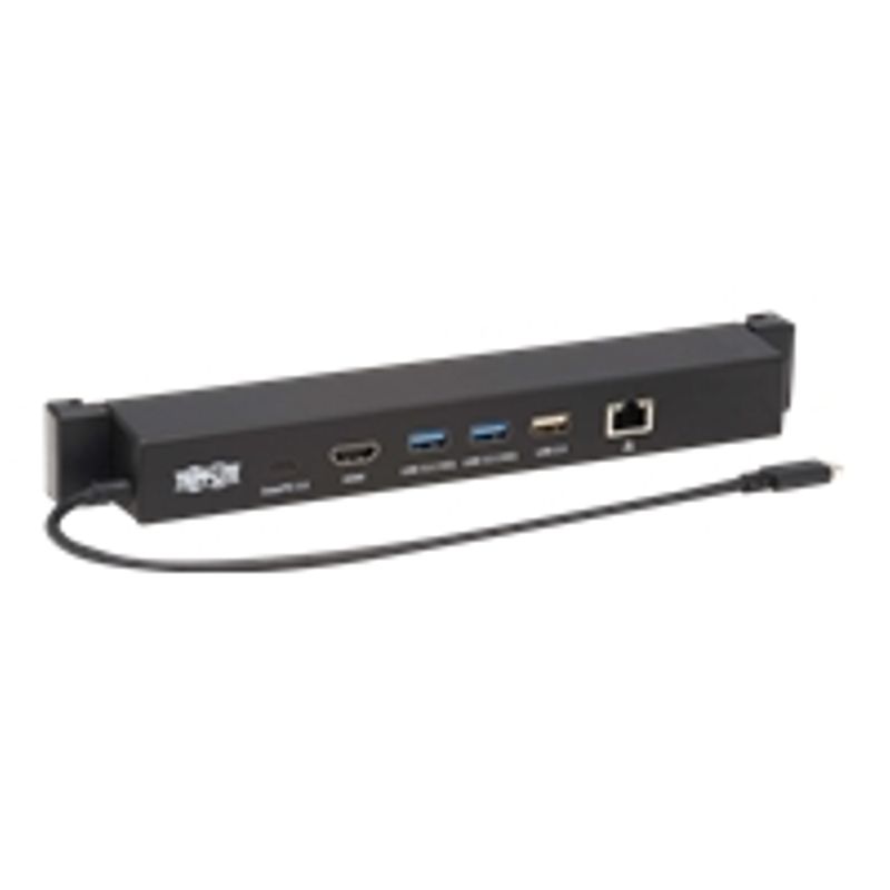 Eaton Tripp Lite Series USB-C Dock for Microsoft Surface - 4K HDMI USB 3.2 Gen 2 USB-A Hub GbE 100W PD Charging Black - docking station - US