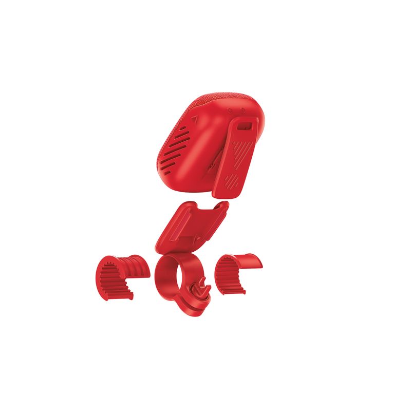 JBL - Wind3S Portable Bluetooth Speaker for Cycles Red