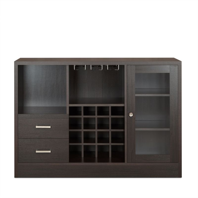ACME Hazen Wine Cabinet, Espresso