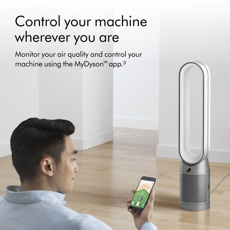 Dyson - Purifier Cool - TP07 - Smart Air Purifier and Fan - White/Silver