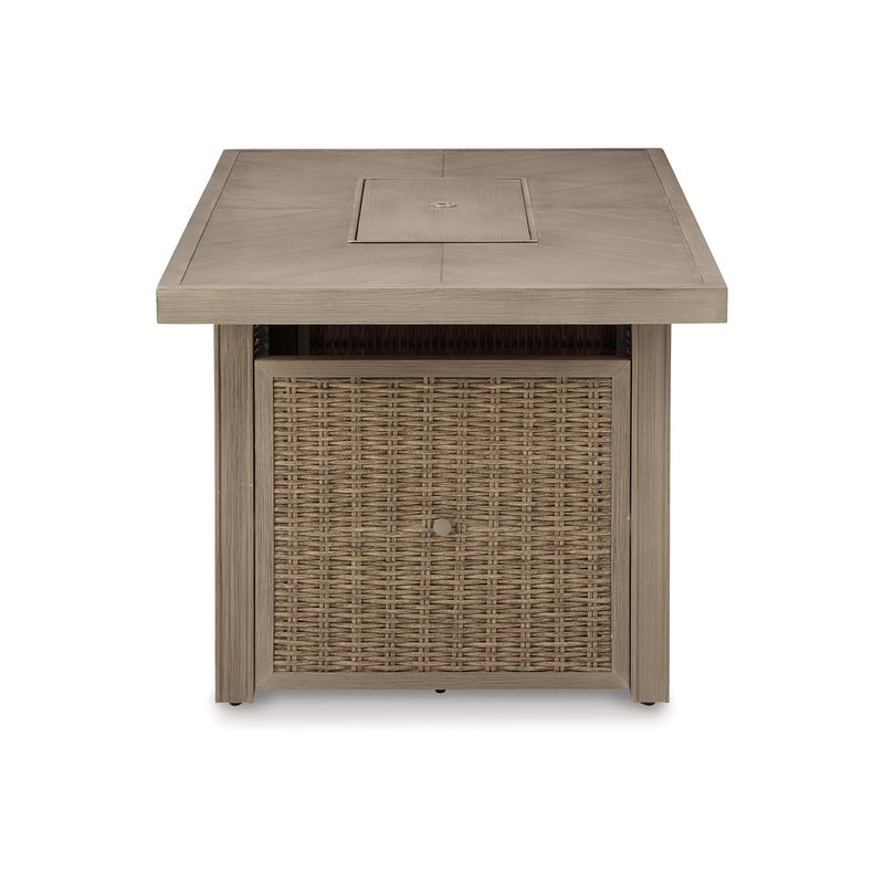 Beachcroft Rectangular Fire Pit Table