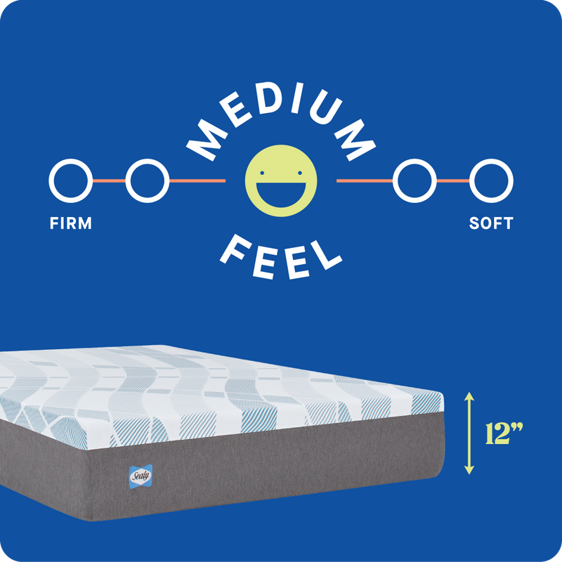 Sealy&reg; Dreamlife&trade; 12" Hybrid Mattress-in-a-Box, Queen