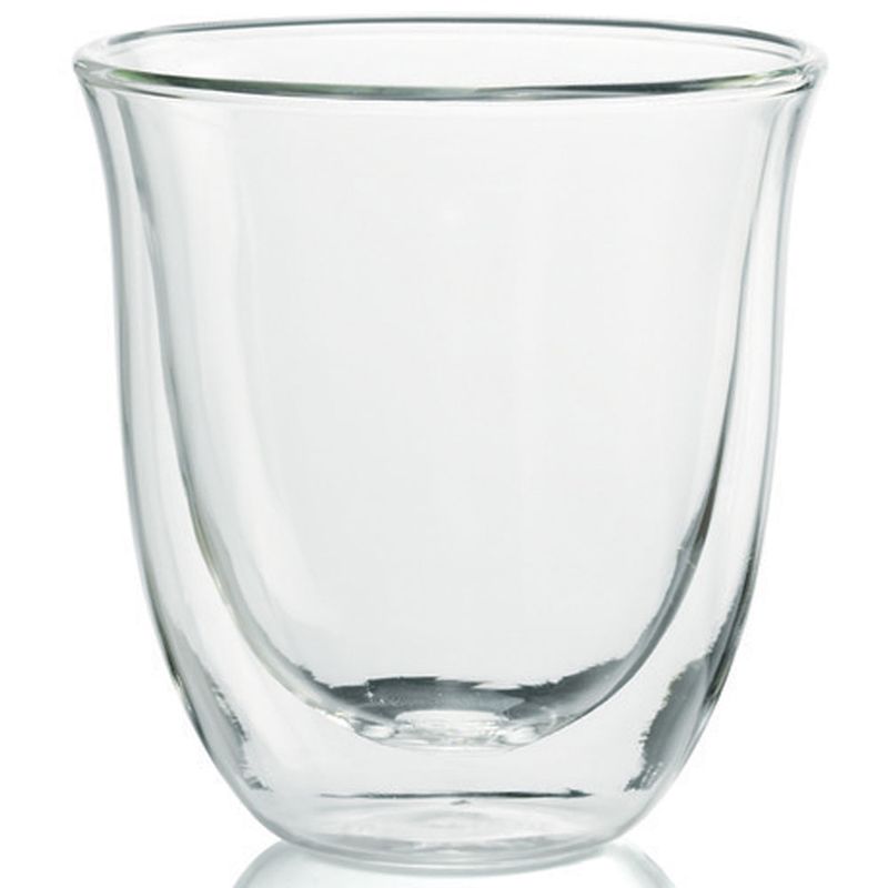 De'Longhi - 6 Oz. Cappuccino Glasses (2-pack)