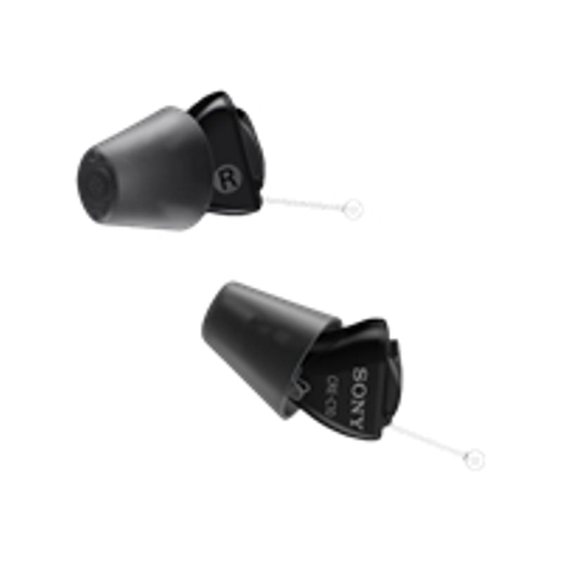 Sony - Discreet OTC Hearing Aids with replaceable batteries, Self-Fitting CRE-C10 - Black