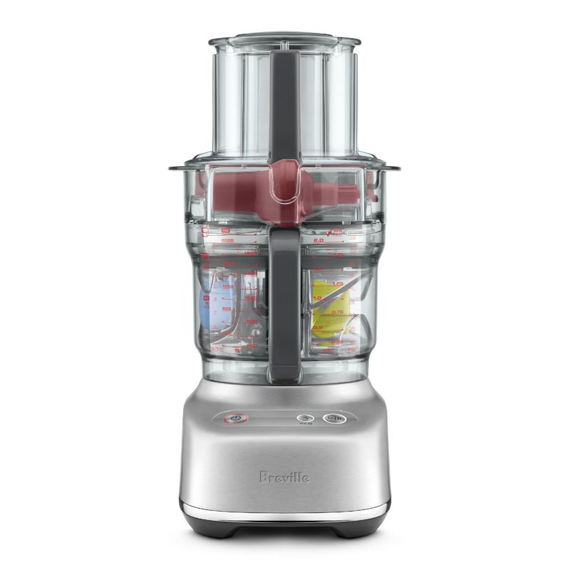 Breville - the Paradice 9-Cup Food Processor - Brushed Stainless Steel