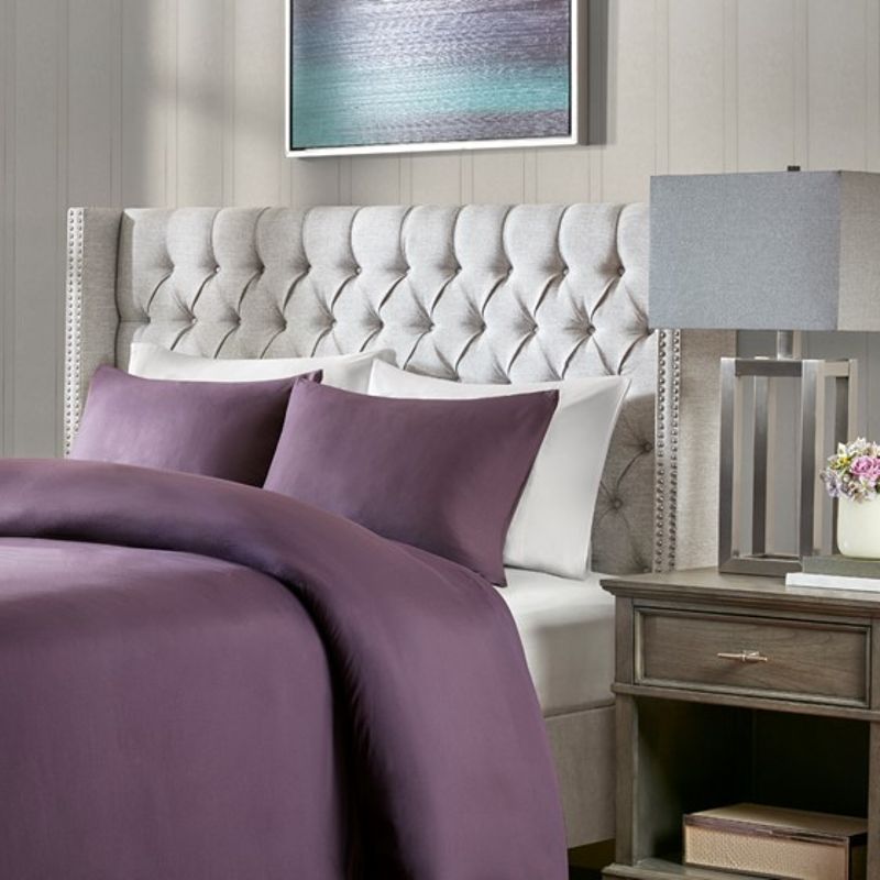 Grey Amelia Upholstery Headboard