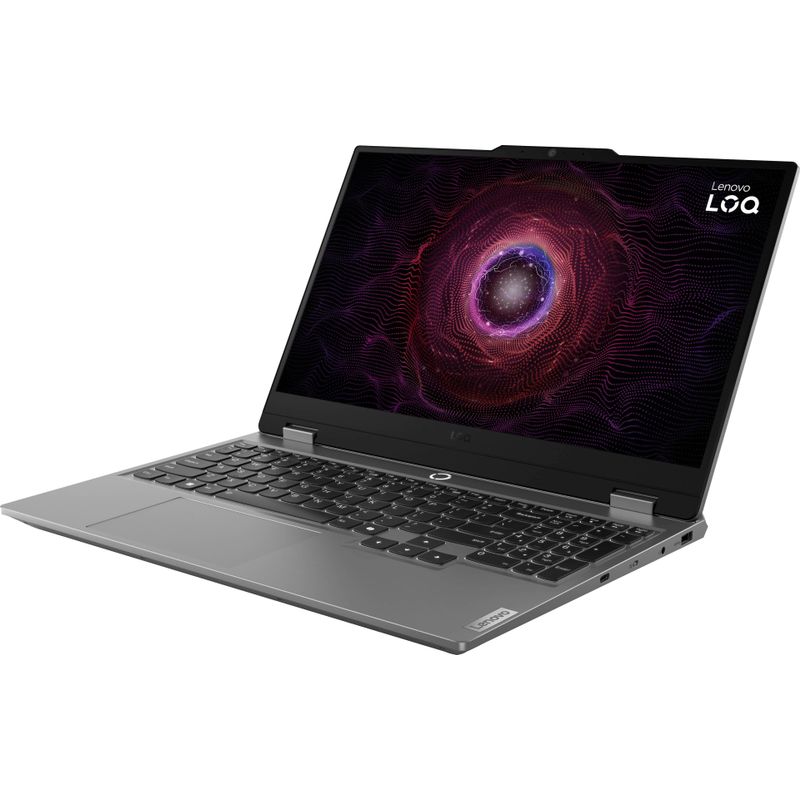 Lenovo - LOQ 15.6 Gaming Laptop FHD - AMD Ryzen 5 7235HS with 12GB Memory - NVIDIA GeForce RTX 3050 6GB - 512GB SSD - Luna Grey