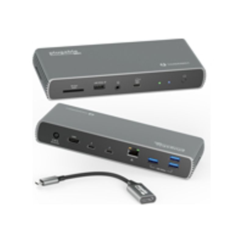 Plugable - docking station - Thunderbolt 4 - 3 x Thunderbolt 4