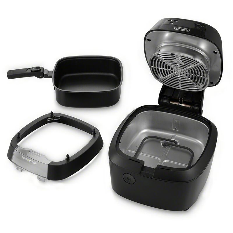 De'Longhi - Rapid Crisp 5-Quart Digital Air Fryer in Black