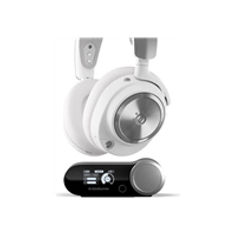 SteelSeries - Arctis Nova Pro Wireless Multi Gaming Headset for PS5, PS4, PC, Switch - White