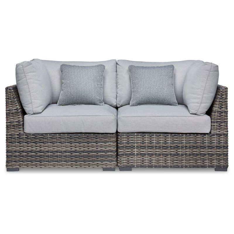 Harbor Court Corner with Cushion (Set of 2)