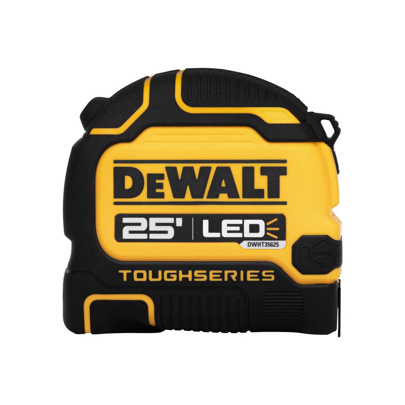 DeWalt - TOUGHSERIES 25ft Lighted Tape Measure