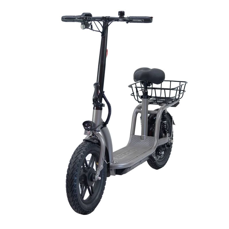 GoTrax - Flex Campus Electric Scooter w/ 17mi Max Operating Range 20 Max Speed - Gray