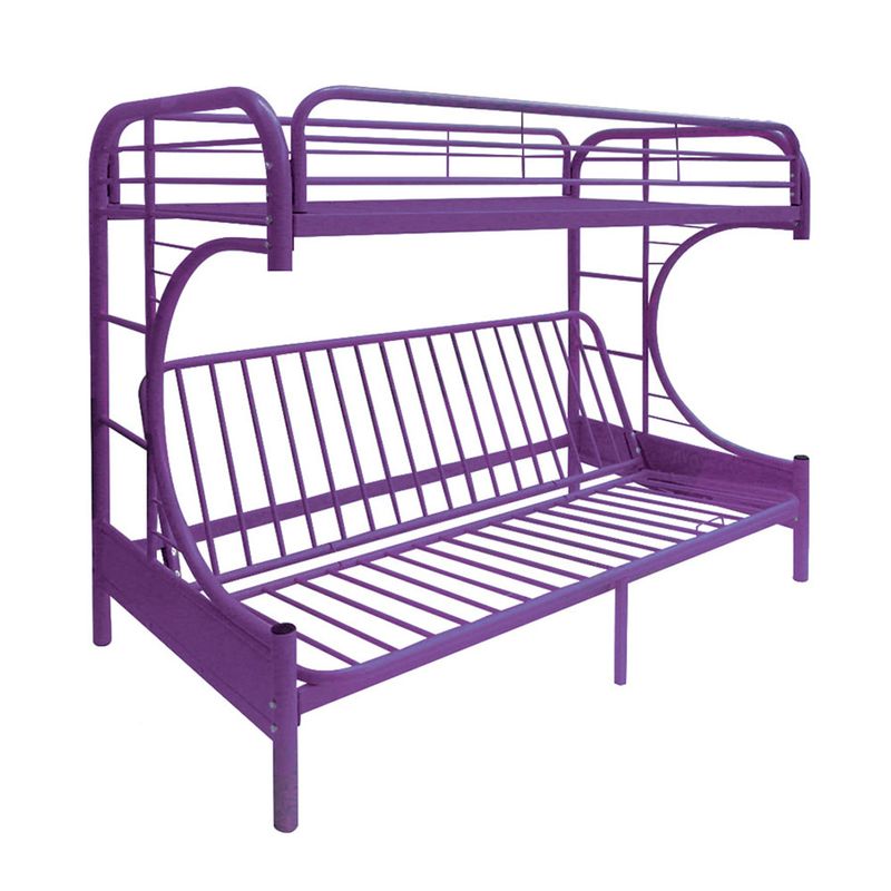ACME Eclipse Futon Bunk Bed (T/F), Purple