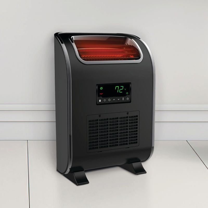 Lifesmart 3 Element Slim-Line Infrared Heater with Front Air Intake and UV Light