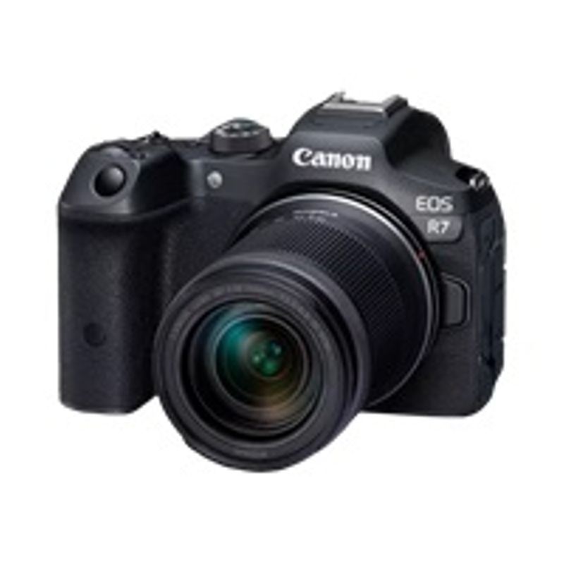 Canon - EOS R7 Mirrorless Camera with RF-S18-150mm f/3.5-6.3 IS STM Lens - Black