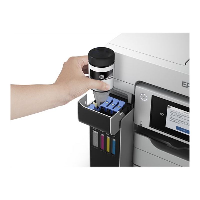 Epson - EcoTank Pro ET-5850 Wireless All-In-One Inkjet Printer - White